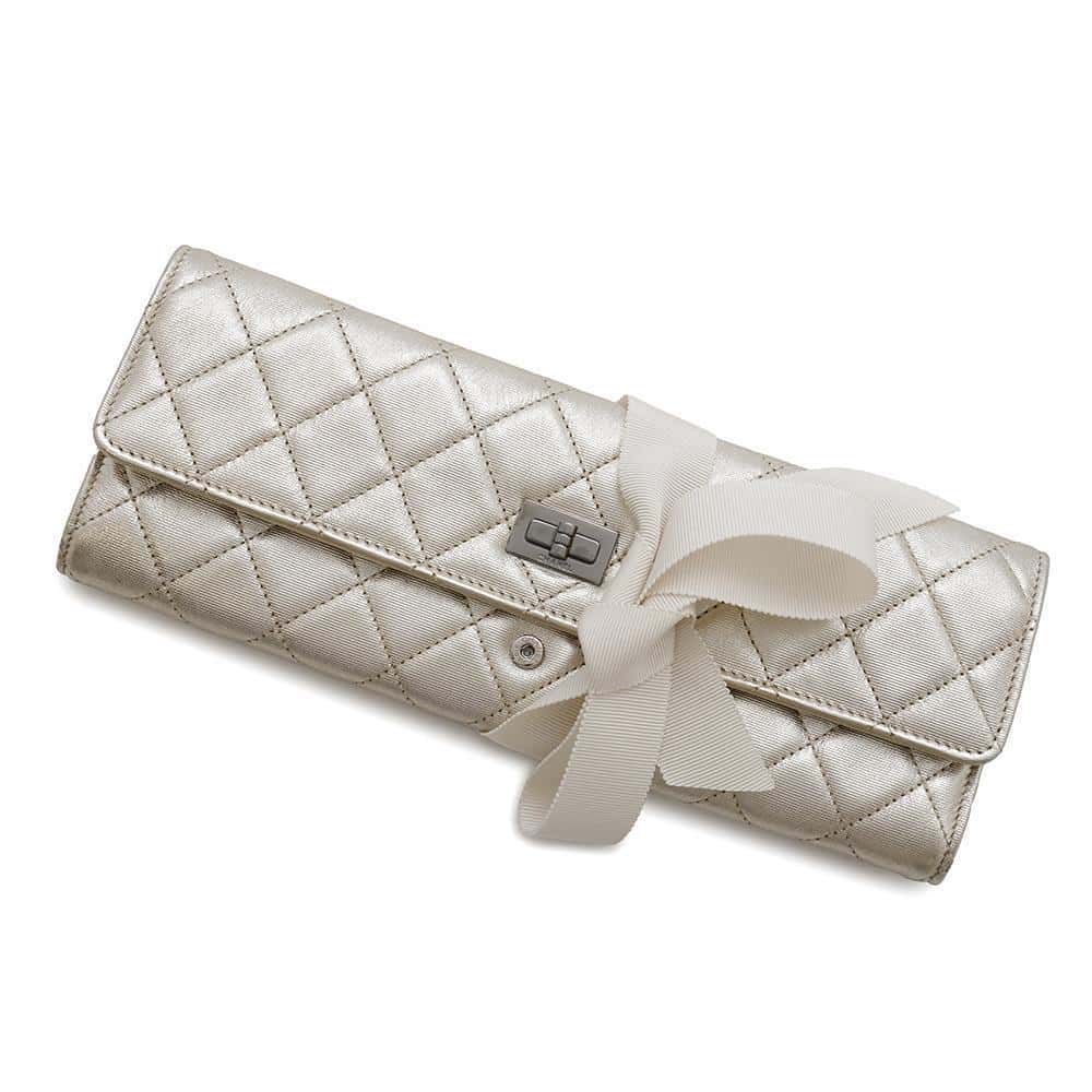 【未使用】シャネル ジュエリーケース 白 CHANEL】ココクラッシュ ノベルティ ジュエリーケース 白
