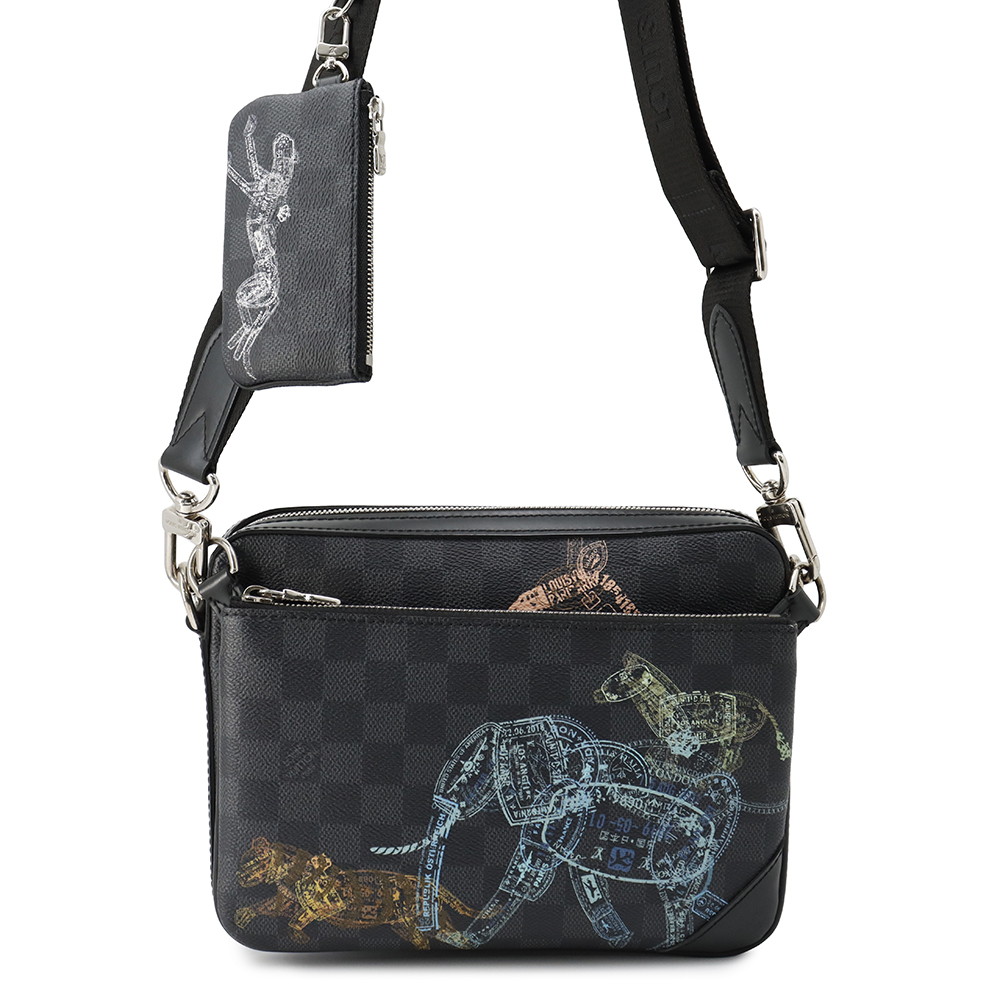 楽天市場】【美品】ルイヴィトン【LOUIS VUITTON】N58040 トリオ