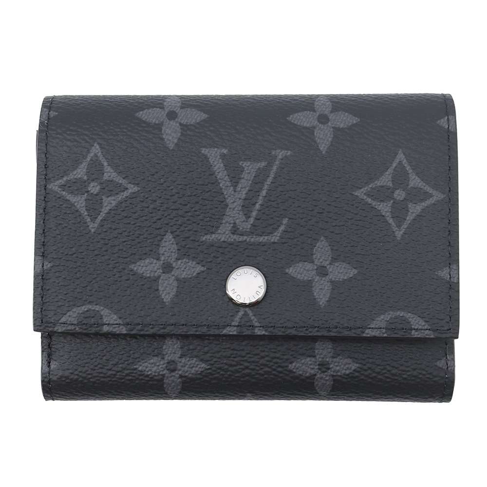 国内発☆すぐ届く【LOUIS VUITTON】ヴィクター ウォレット すぐ届く Louis Vuitton ヴィクター・ウォレット ミニ財布 黒