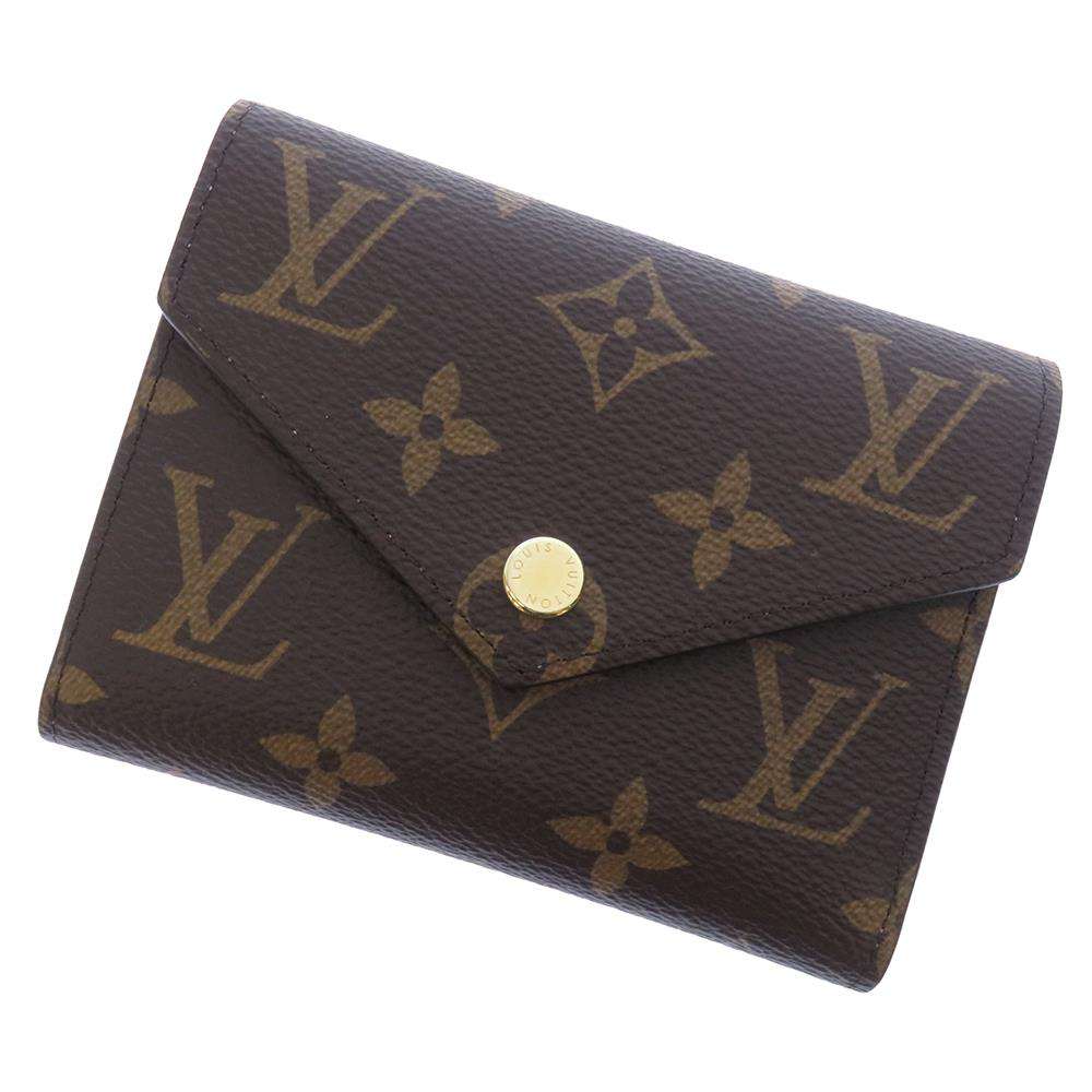 LOUIS VUITTON 三つ折り財布 エクリプス　新作　美品　ヴィクターミニ ルイヴィトン 財布 LOUIS VUITTON メンズ 三つ折り財布