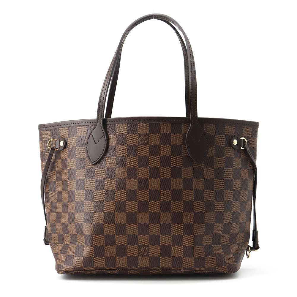 ルイヴィトン トートバッグ ダミエ・エベヌ ネヴァーフルPM N40600 LOUIS VUITTON バッグ ルイ・ヴィトン ダミエ ルイ ヴィトン バッグ ルイ ヴィトン レディース LOUIS VUITTON BAG 新品