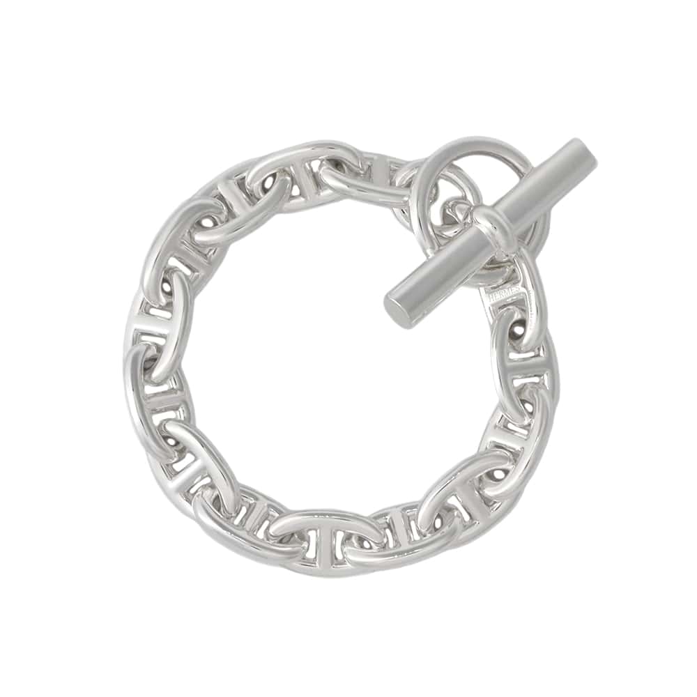 【入手困難☆エルメス】HERMESシェーヌダンクルMMブレスレット HERMES エルメス】《シェーヌ・ダンクル》ブレスレット MM