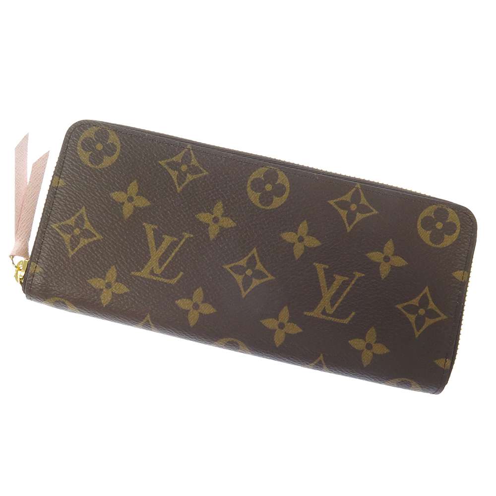 ルイヴィトン 長金入れ モノグラム ポルトフォイユ・クレマンス M61298 LOUIS VUITTON さくら色・バレリーヌ ルイ・ヴィトン モノグラム ルイ ヴィトン 金入れ ルイ ヴィトン レディース LOUIS VUITTON WALLET 新品