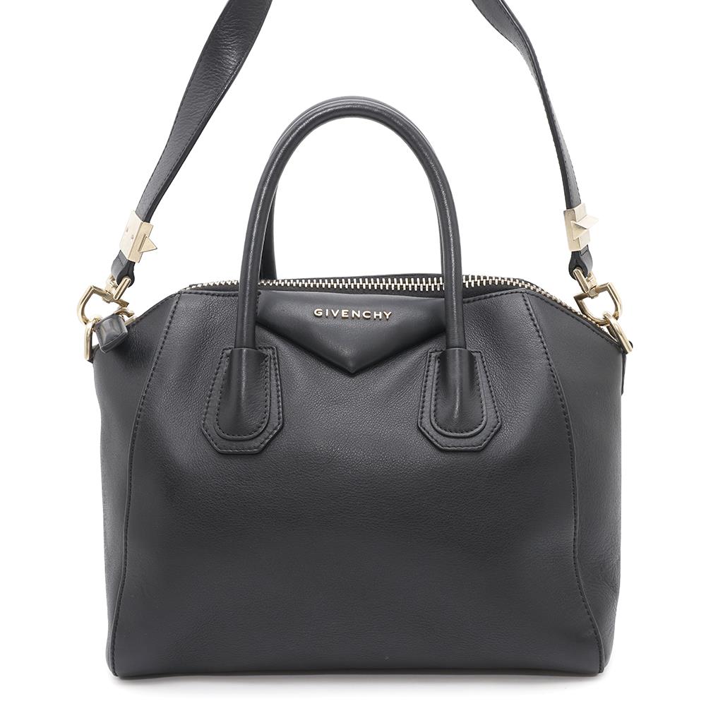 r75 ジバンシー　アンティゴナ　ミニ　レザー　2wayショルダーバッグ. GIVENCHY ジバンシィ ハンドバッグ MINI ANTIGONA CUBE BAG