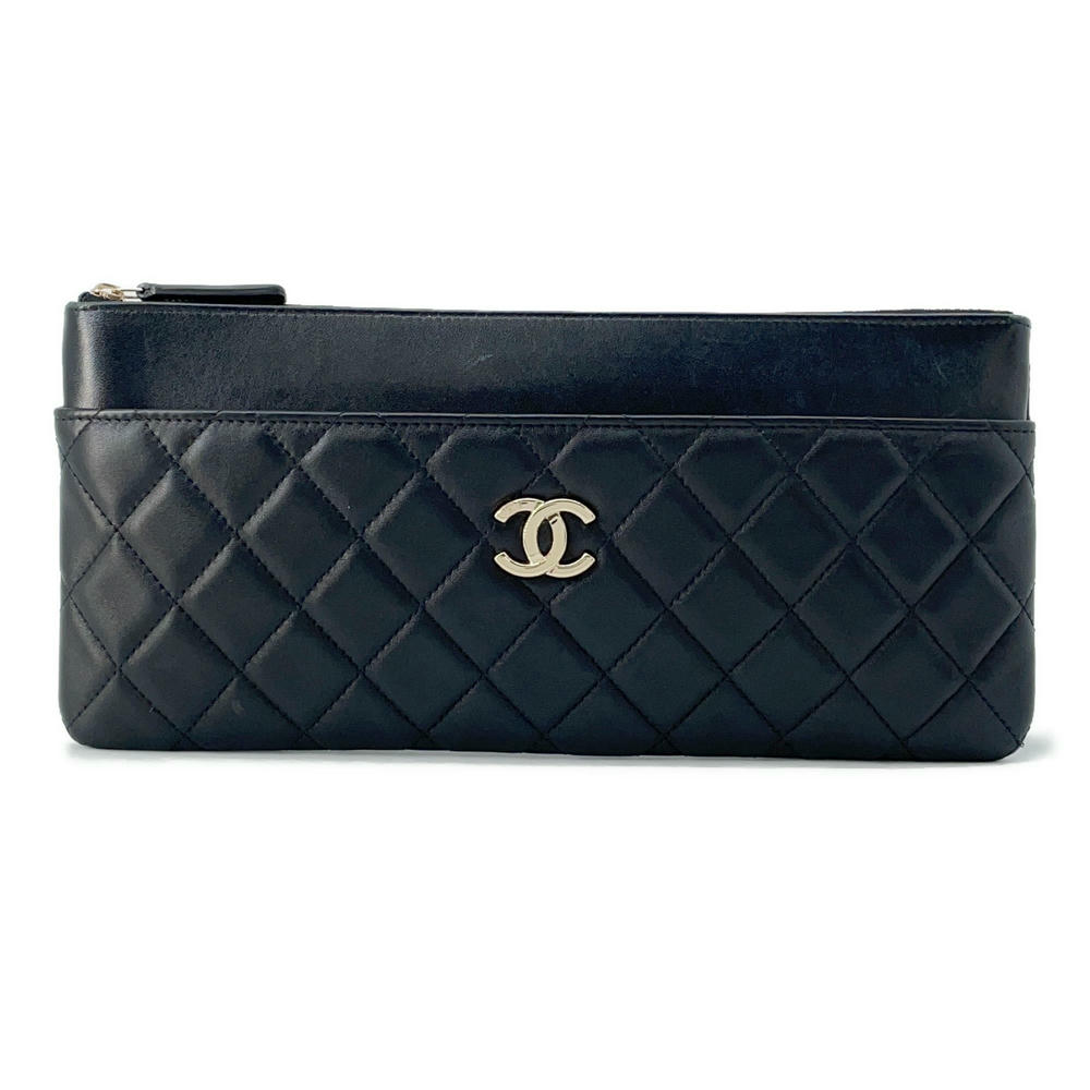 【CHANEL】FOLDED CLUTCH 折りたたみ式 レザー クラッチバッグ BUYMA VINTAGE 中古 【CHANEL】FOLDED CLUTCH 折りたたみ式