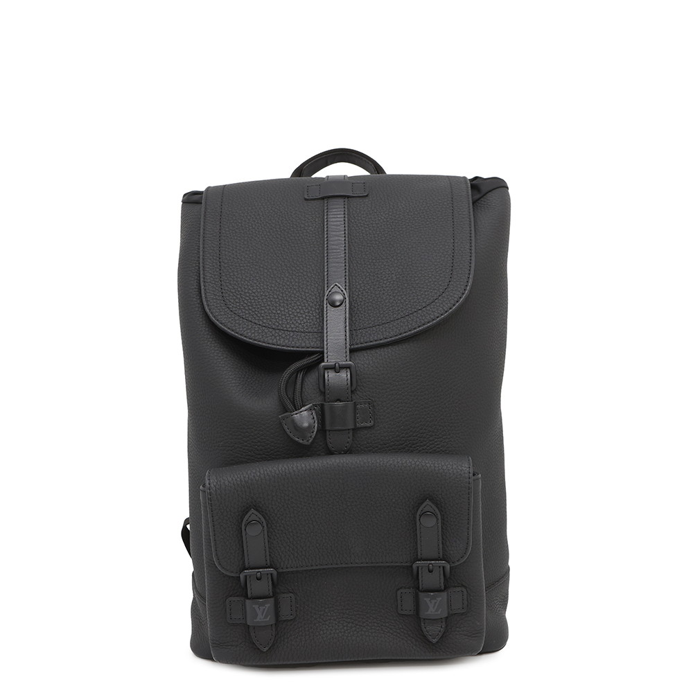 ま*ん様 Louis Vuitton ブラック レザー リュック・バックパック 国内発送 ルイヴィトン ☆ 岩田剛典さん愛用! バッグパック 2色