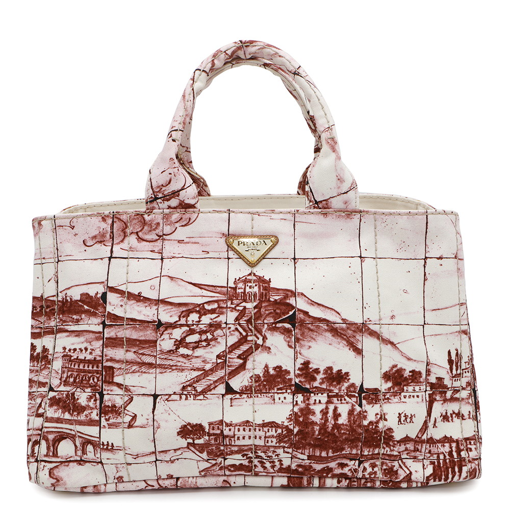 楽天市場】プラダ （PRADA） クロシェ トートバッグ 1BG424 NERO