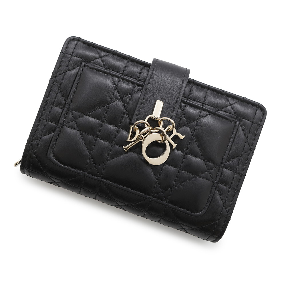 Dior 財布 DIOR | My Dior Glycine ウォレット カナージュ ラムスキン