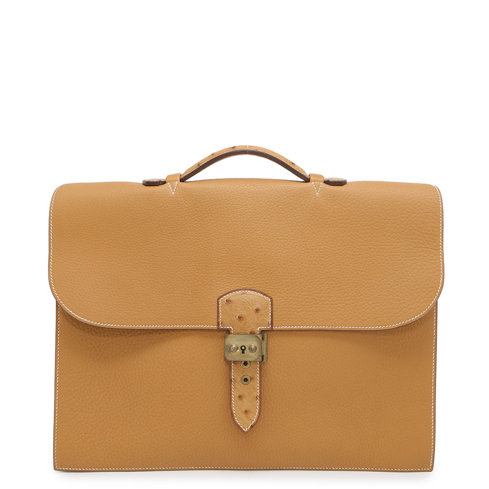 楽天市場】HERMES エルメス サック・ア・デペッシュ 27cm ビジネス