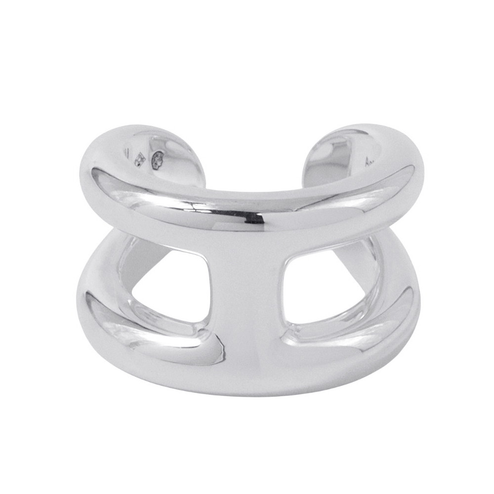 楽天市場】【中古】美品 HERMES エルメス リング オスモズPM #57 Osmos