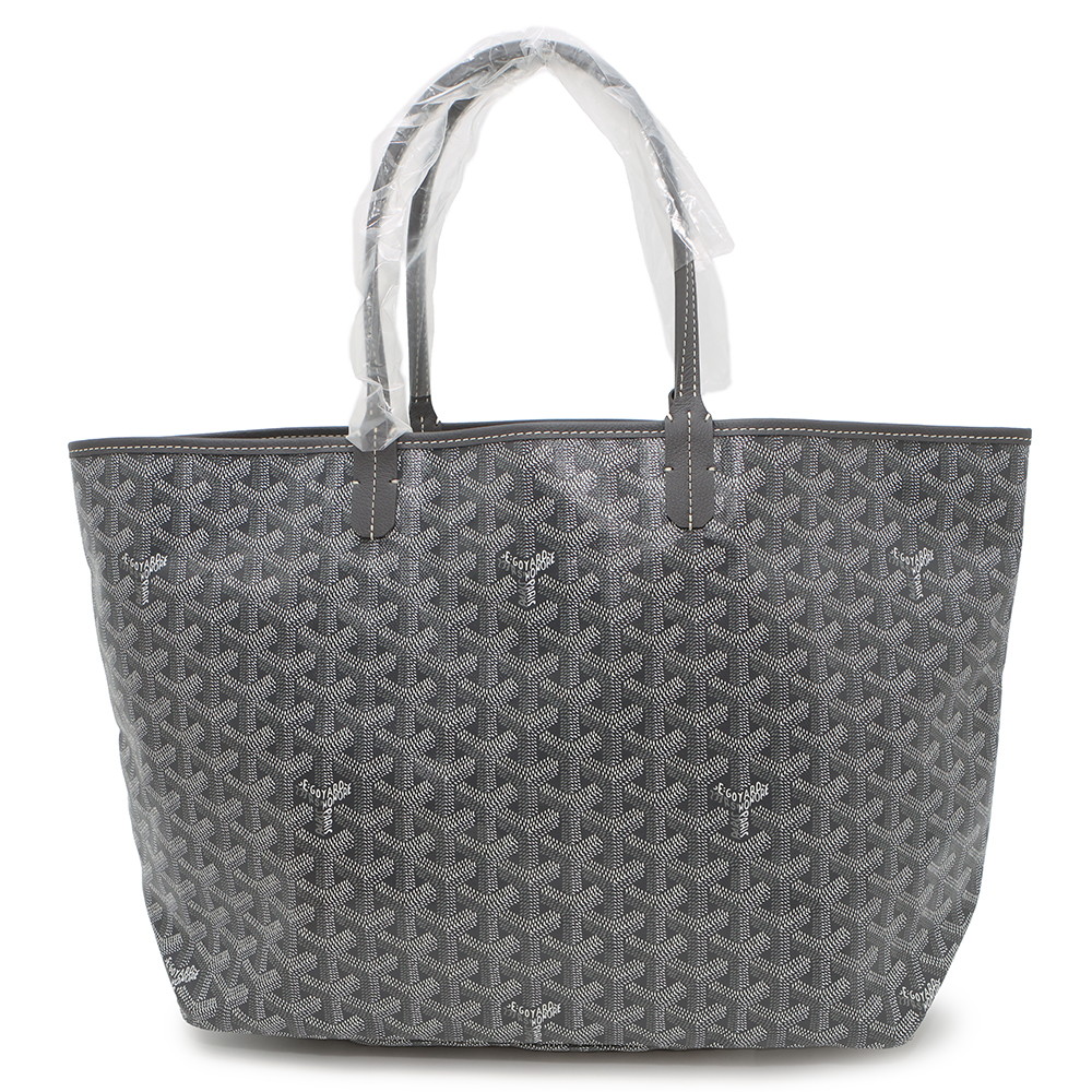 Goyard グレー トートバッグとポーチセット 楽天市場】ゴヤール サンルイPM グレー トート バッグ ポーチ