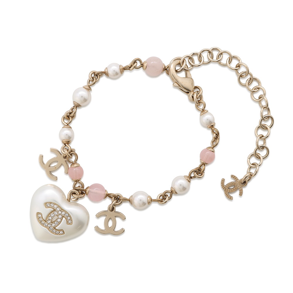 【女子みんなが惚れるシルバー×ピンク☆】CHANEL ブレスレット 楽天市場】シャネル CHANEL ブレスレット ココマーク シルバーx