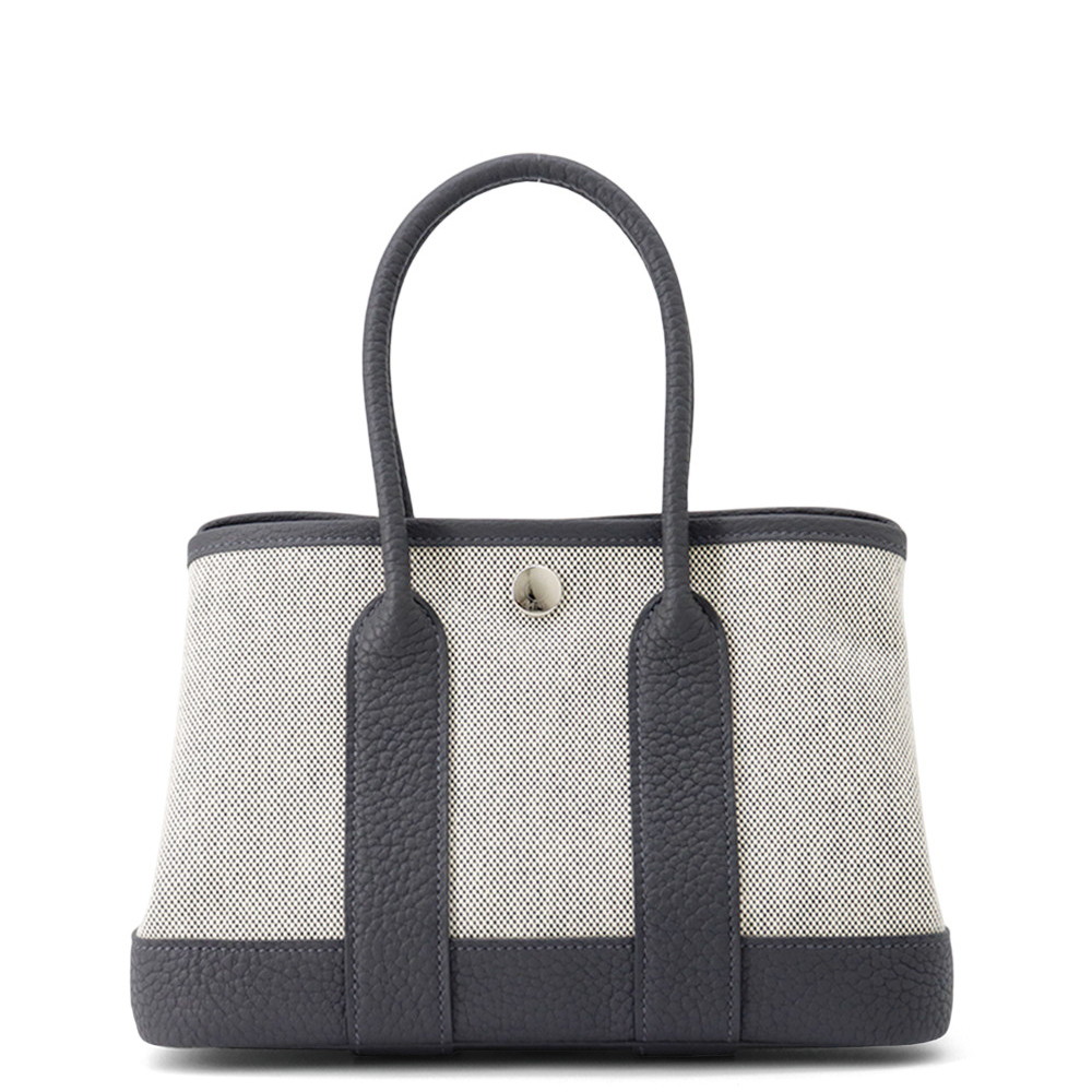 【キャンバス/Bleu Outremer】HERMES ネオガーデンパーティー 23 Brand New ( Rank N ) HERMÈS Garden Party TTPM Bleu Outremer