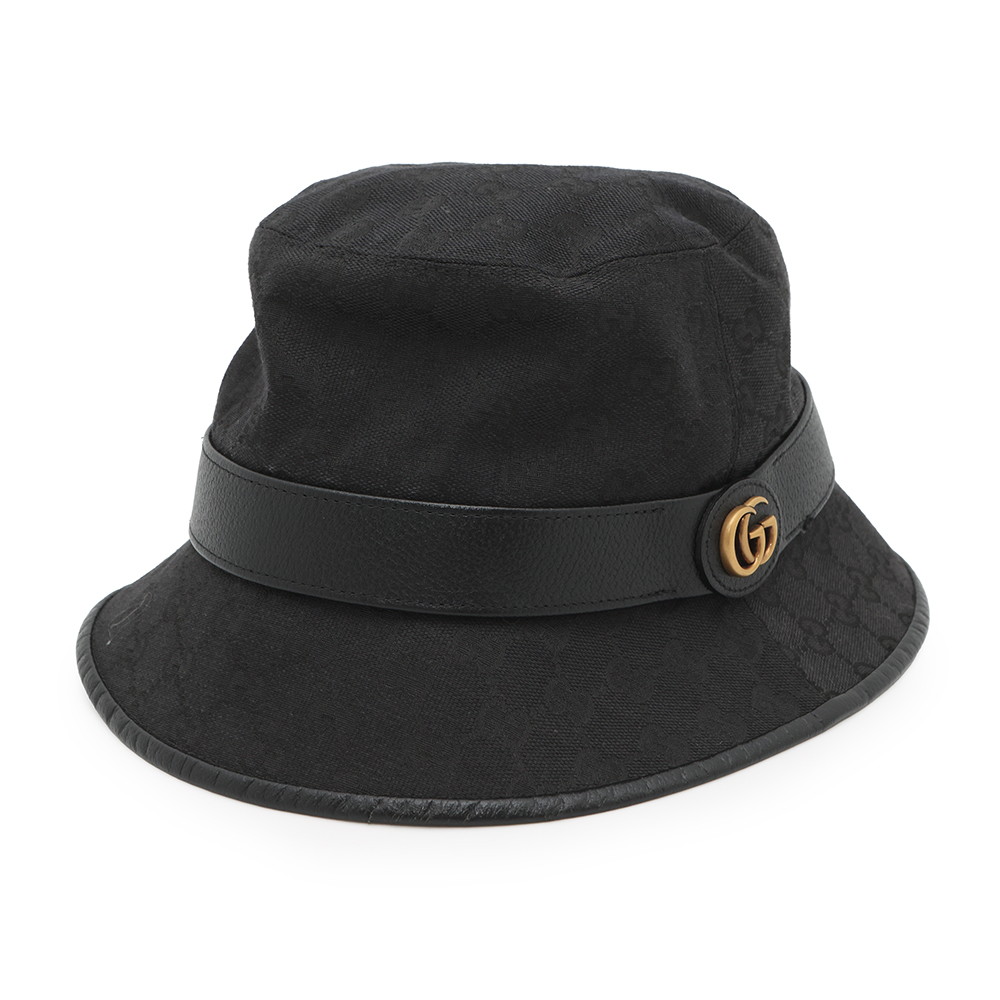 楽天市場】GUCCI グッチ ダブルG付き GGキャンバスバケット