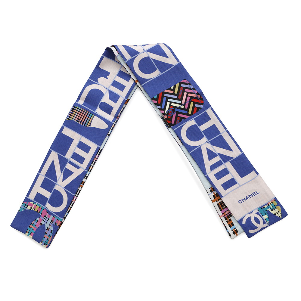 楽天市場】シャネル CHANEL スカーフ ココマーク シルク グレー