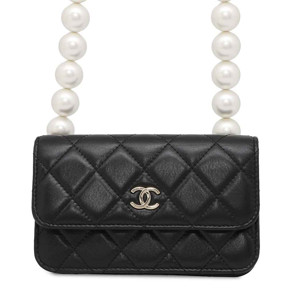 CHANEL MAKUP ライン　ショルダーポーチ CHANEL Bicyi Line Logo Vanity Bag Cosmetics Bag 2way