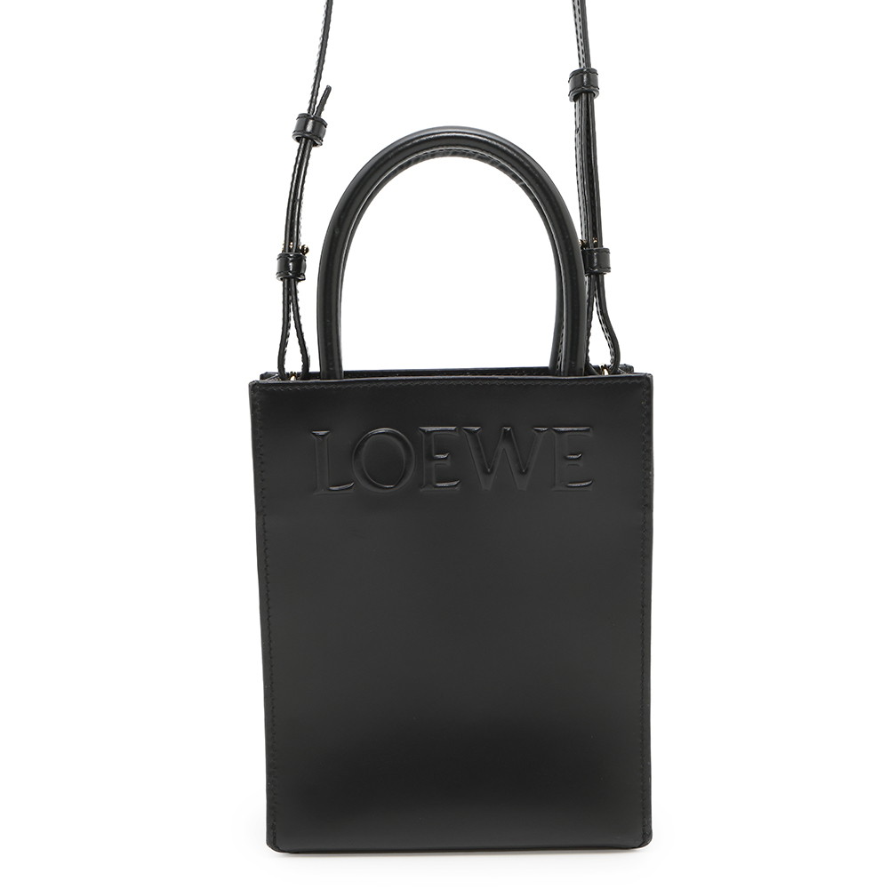 楽天市場】ロエベ LOEWE アラモ28 ブラック 黒 ゴールド金具