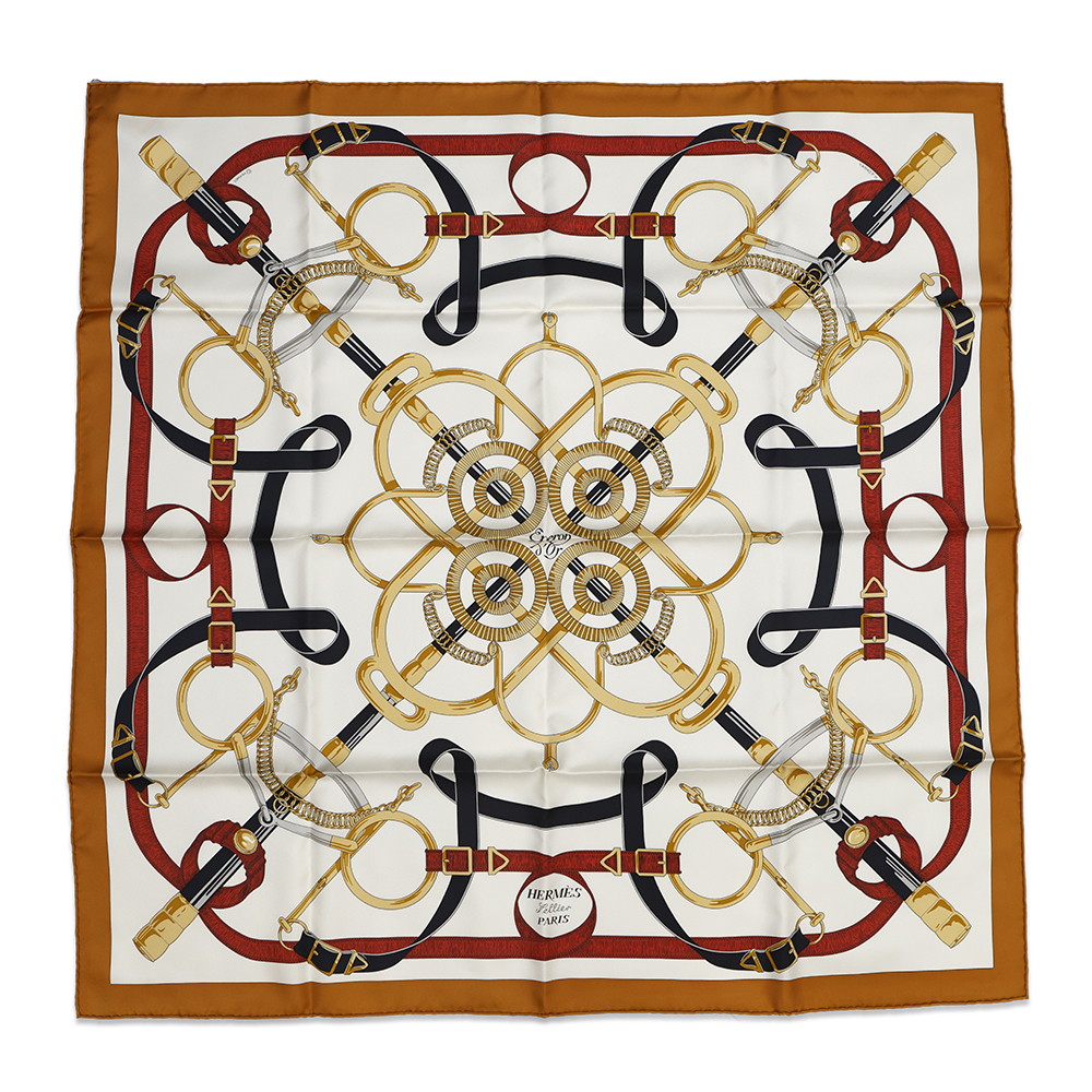 楽天市場】エルメス エプロン スカーフリング パラディウム