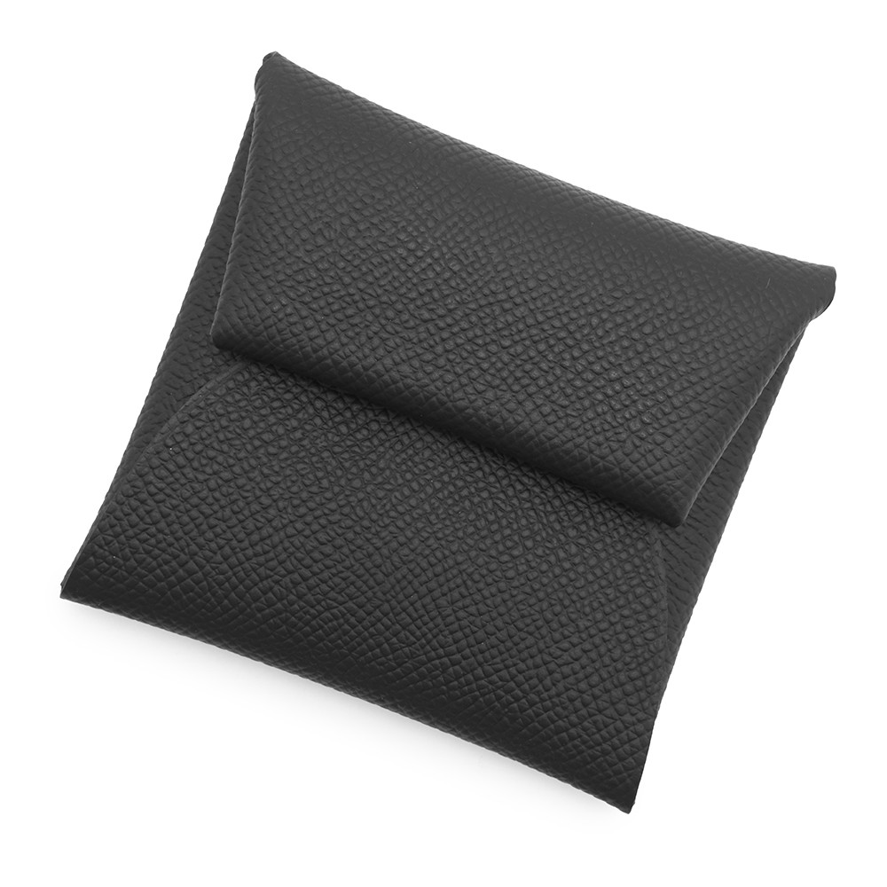 美品『エルメス』バスティア エプソン ノワール ブラック 黒 小銭入れ X刻印 美品『エルメス』バスティア エプソン ノワール ブラック 黒