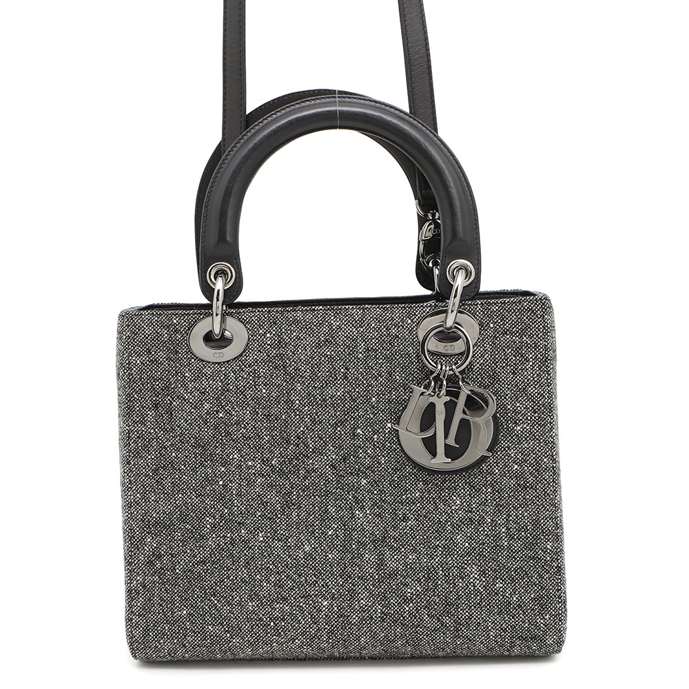 【美品譲渡】 Dior レディディオール ハンドバッグ ディオール(Dior)ディオール LADY DIOR レディディオール