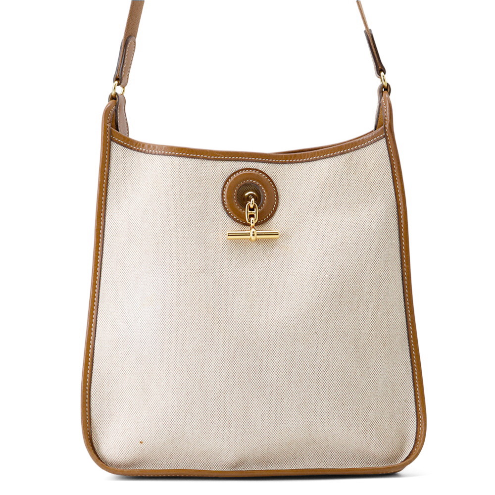 HERMES　エルメス　ヴェスパPM　ショルダーバッグ　キャンバス　レザー　□B 楽天市場】HERMES エルメス ヴェスパPM ショルダーバッグ 斜め掛け