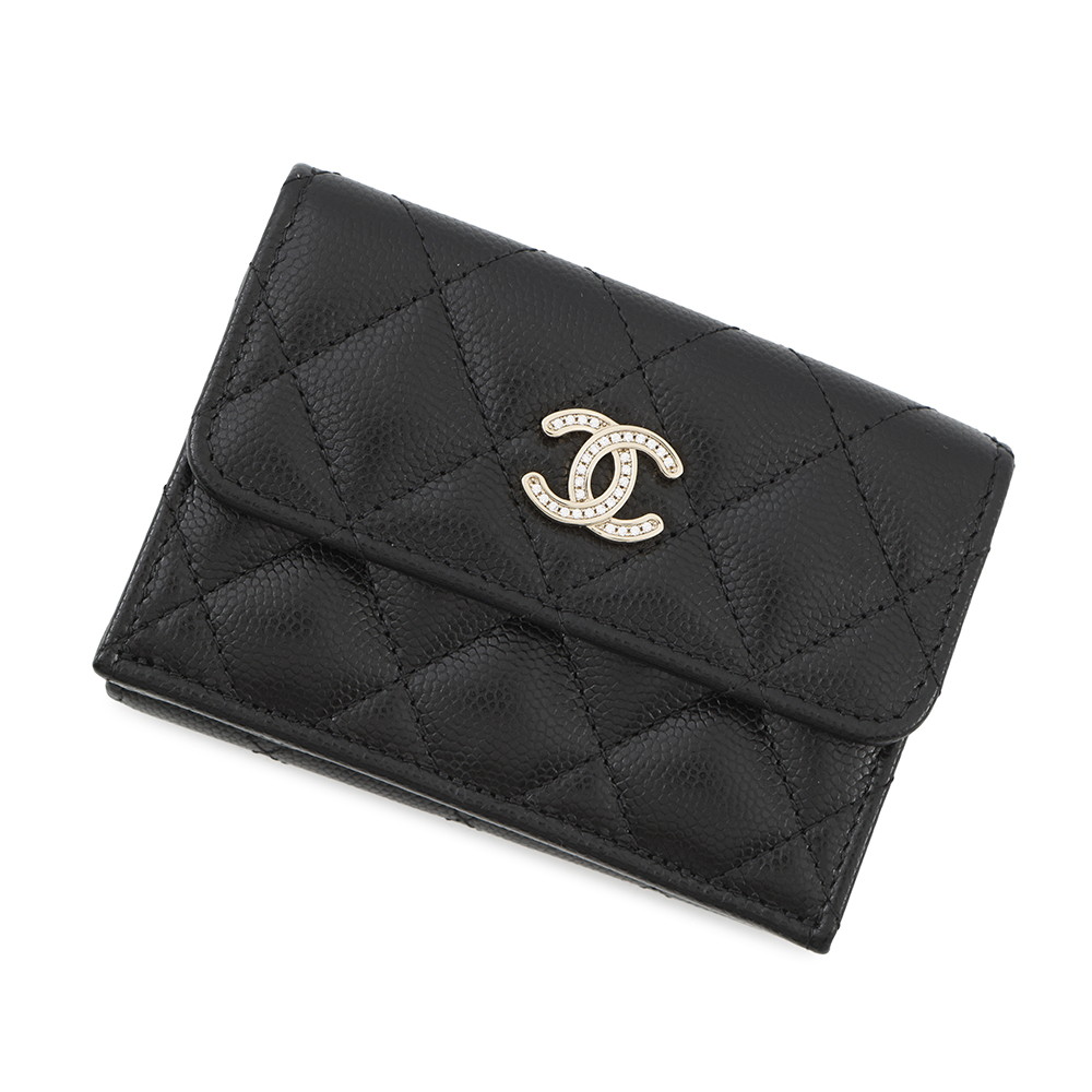 楽天市場】【財布】CHANEL シャネル マトラッセ ココマーク 3