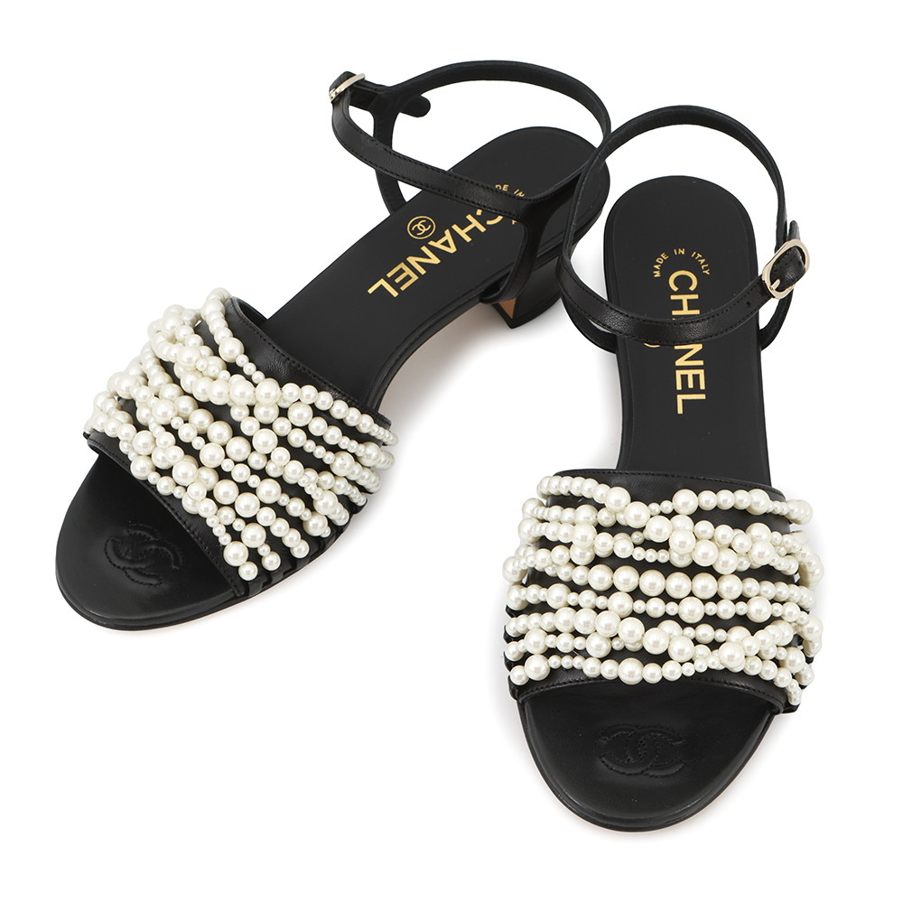 楽天市場】シャネル CHANEL サンダル 8 ココマーク マトラッセ