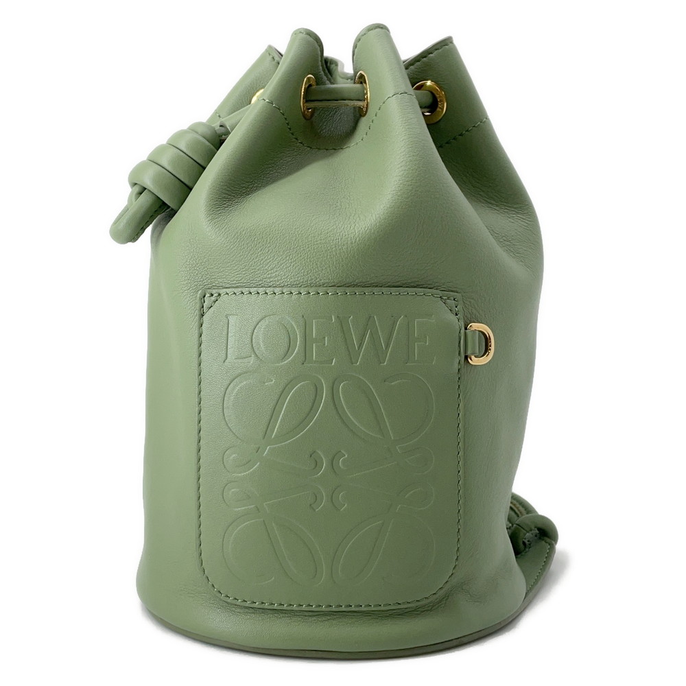 LOEWEセーラーバッグ (クラフトテキスタイル&カーフ)