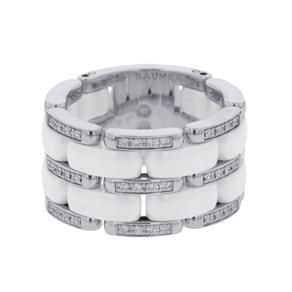 24/美品シャネル ウルトラ ダイヤ 750 K18WG ホワイト リング 指輪 24/美品シャネル ウルトラ ダイヤ 750 K18WG ホワイト リング 指輪