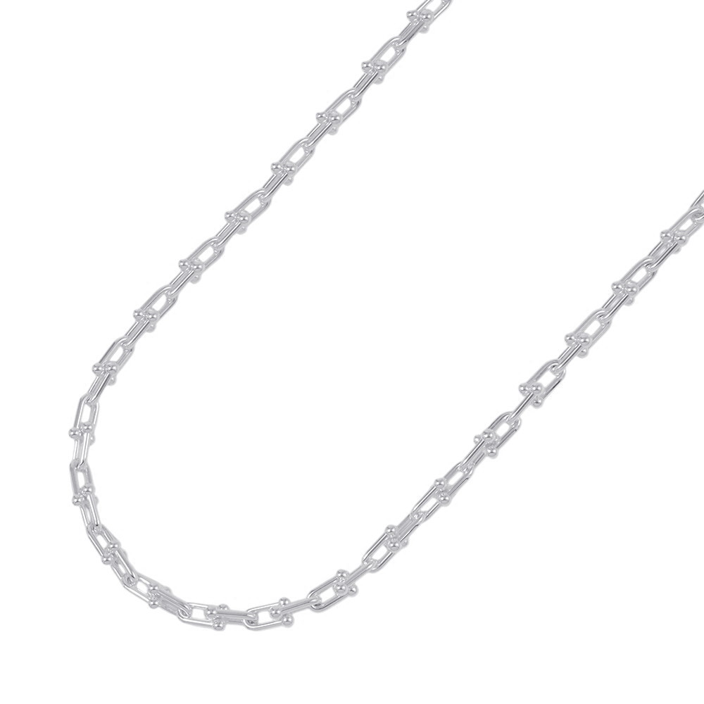 Tiffany ティファニー ハードウェア　スモールリンクネックレス　45cm 新品] ティファニー ハードウェア スモールリンク ネックレス