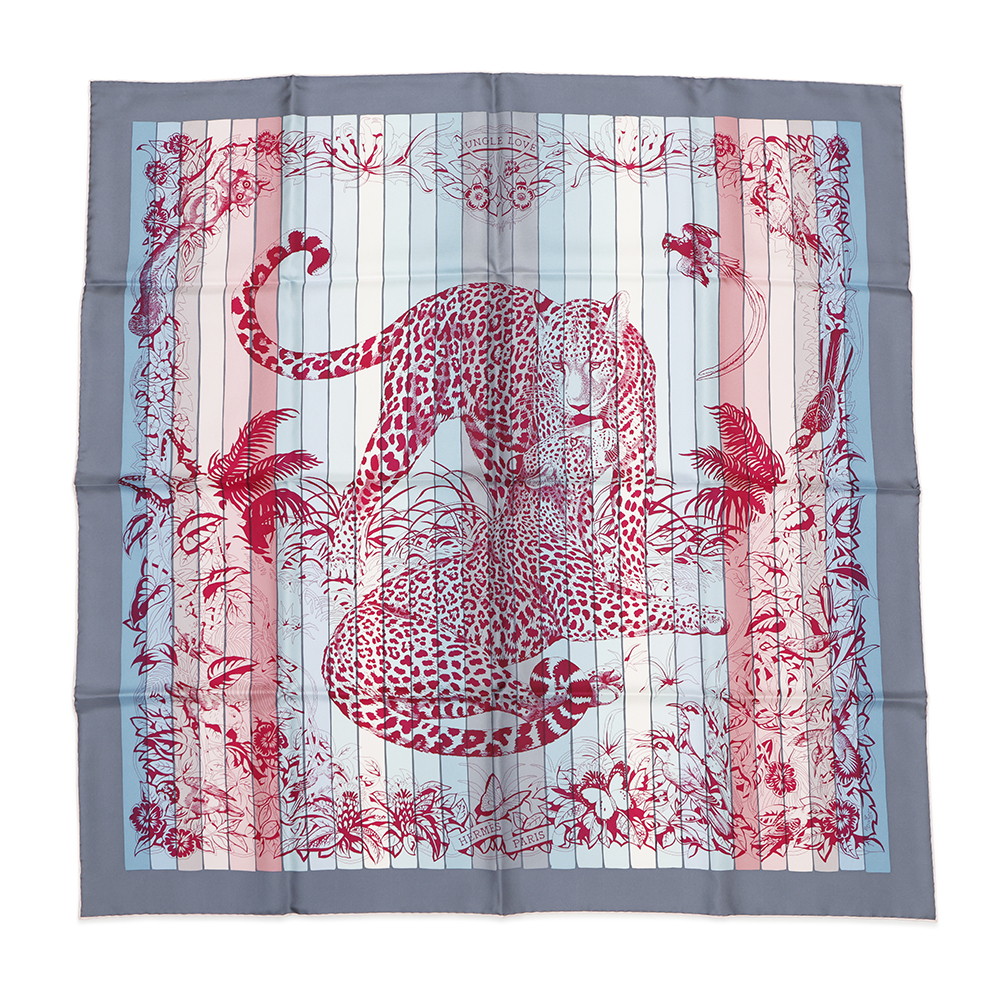 楽天市場】エルメス スカーフ カレ140 ジャングルラブ JUNGLE LOVE