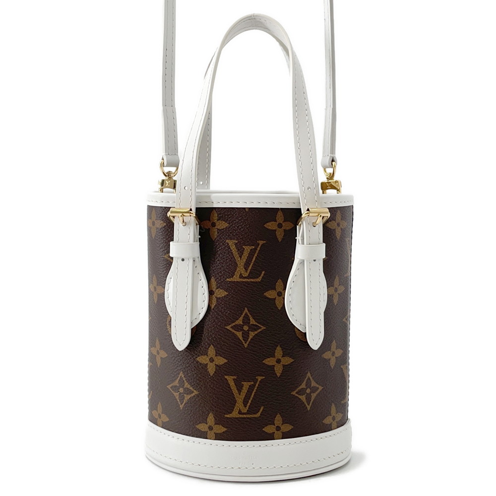 楽天市場】【未使用品】LOUIS VUITTON ルイ ヴィトン ナノ バケット