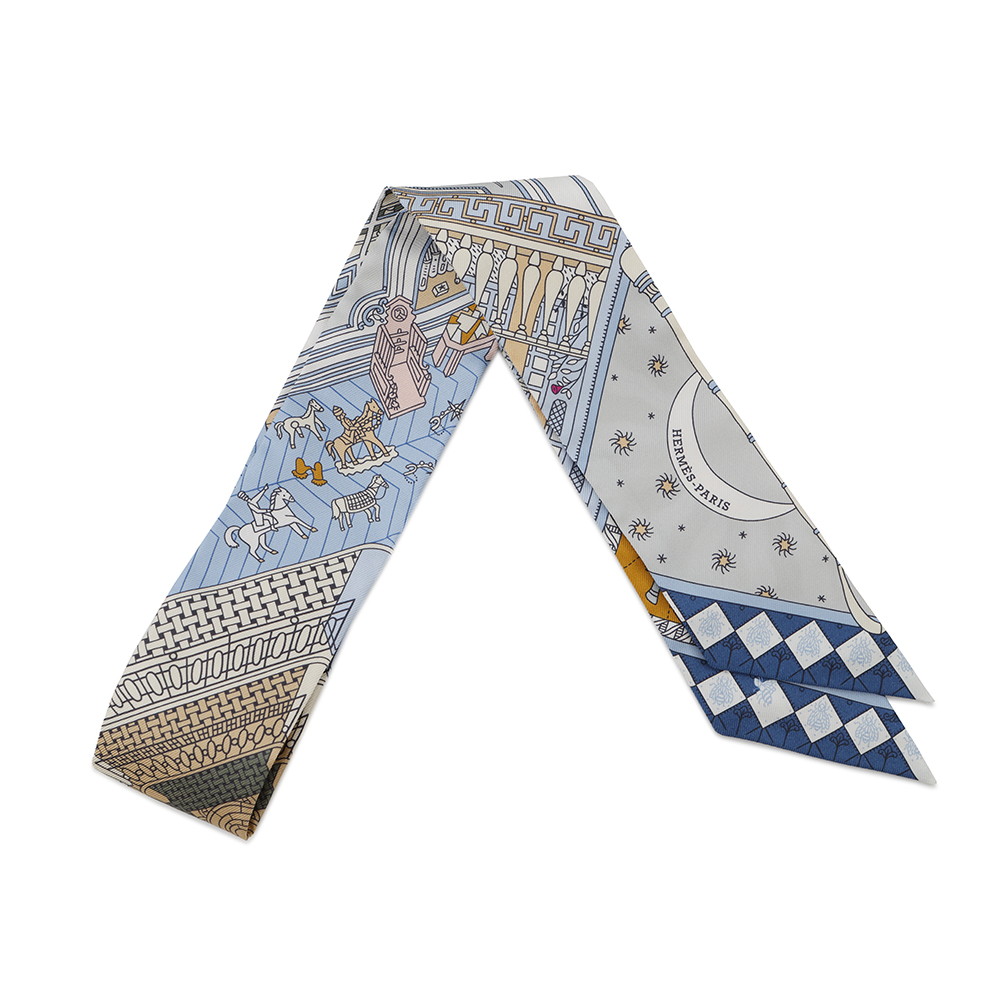 新品未使用　HERMÈS ツイリー オブジェ・ドゥ・キュリオジテ　2本 楽天市場】エルメス ツイリー オブジェ ドゥ キュリオジテ