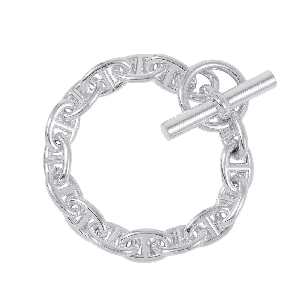 エルメス ブレスレット シェーヌダンクルPM 15コマ SV925シルバー HERMES ジュエリー 【中古】 エルメス シェーヌダンクル HERMES 中古 169,700円