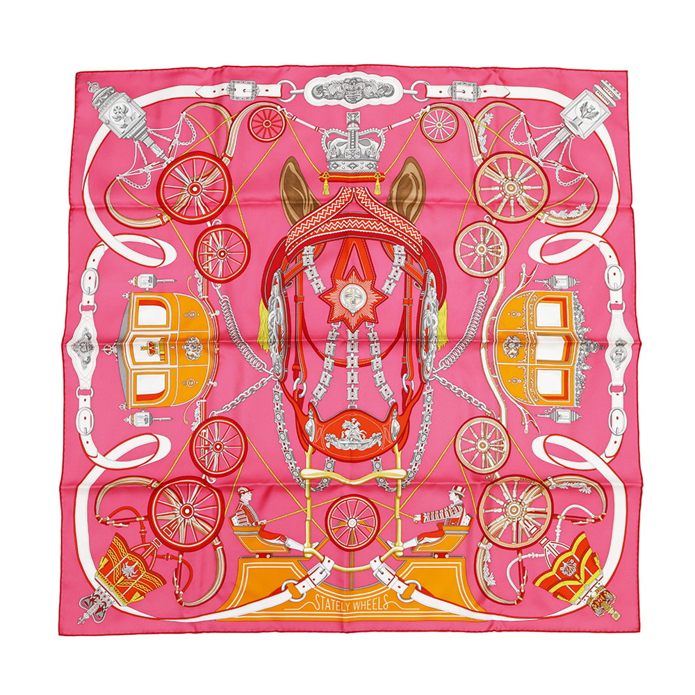 HERMES 【パリの恋人たち】カレ40 シルク　スカーフ 楽天市場】エルメス スカーフ カレ55 新・パリの恋人たち Les Nouveaux