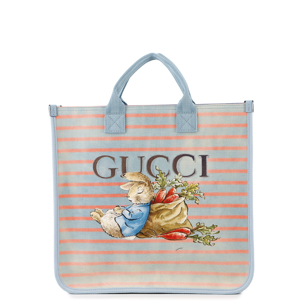 GUCCI グッチ チルドレンズ ピーターラビット バッグ GUCCI(グッチ)・キッズトートバッグ最新作に「ピーターラビット