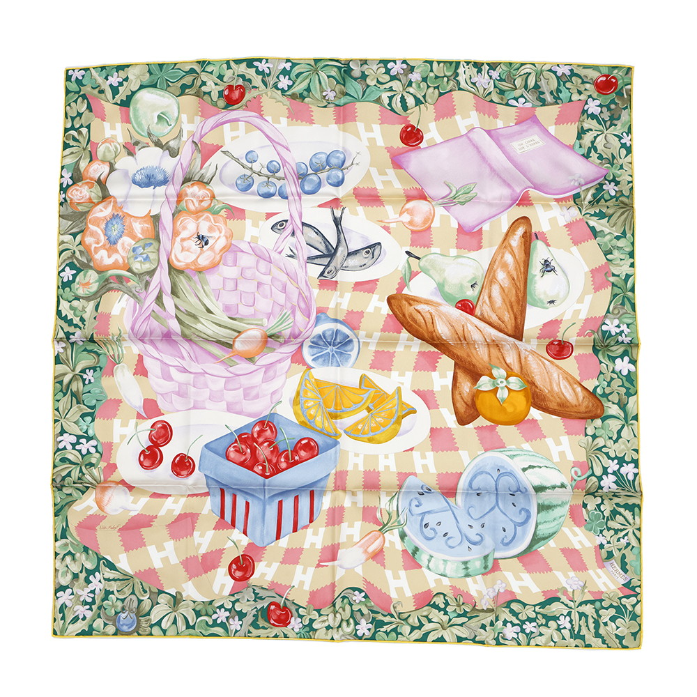 楽天市場】エルメス スカーフ カレ90 すべては鞍の中に Tous en Selle