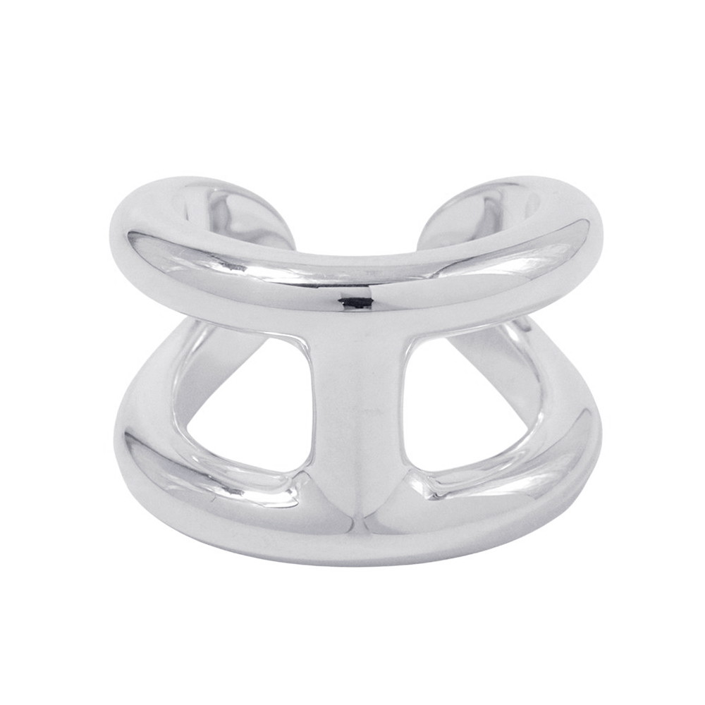 楽天市場】 エルメス HERMES オスモズGM リング シルバー925 ＃48