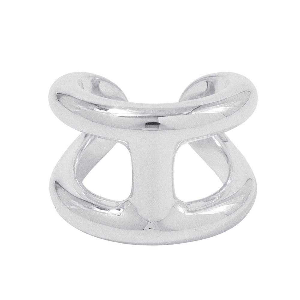 楽天市場】 エルメス HERMES オスモズGM リング シルバー925 ＃48