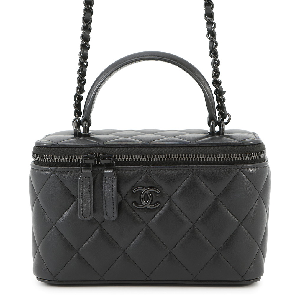 楽天市場】【美品】シャネル【CHANEL】ヴァニティーケース
