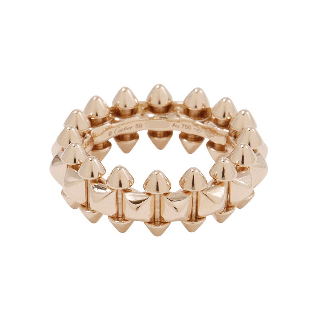 楽天市場】カルティエ Cartier リング クラッシュ MM B4229949 K18PG