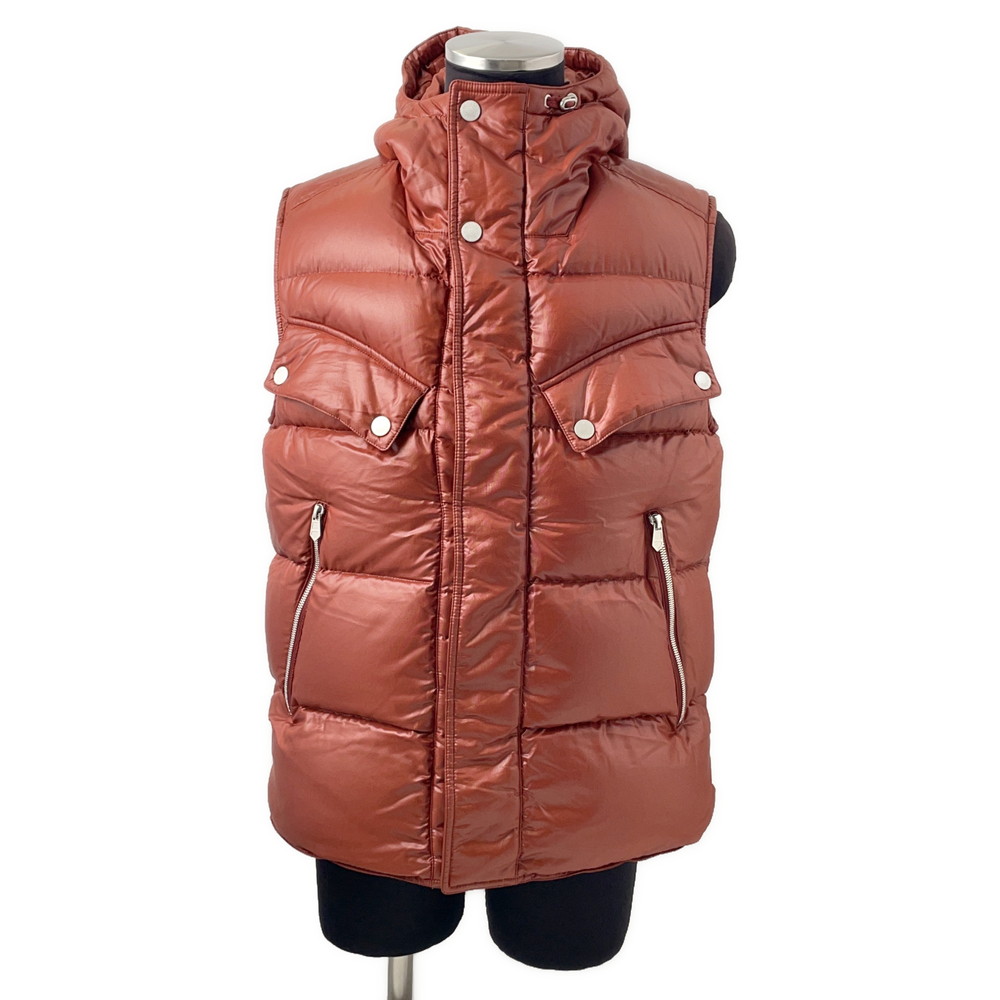 楽天市場】HERMES エルメス ダウンベスト メンズ ラム レザー シルク
