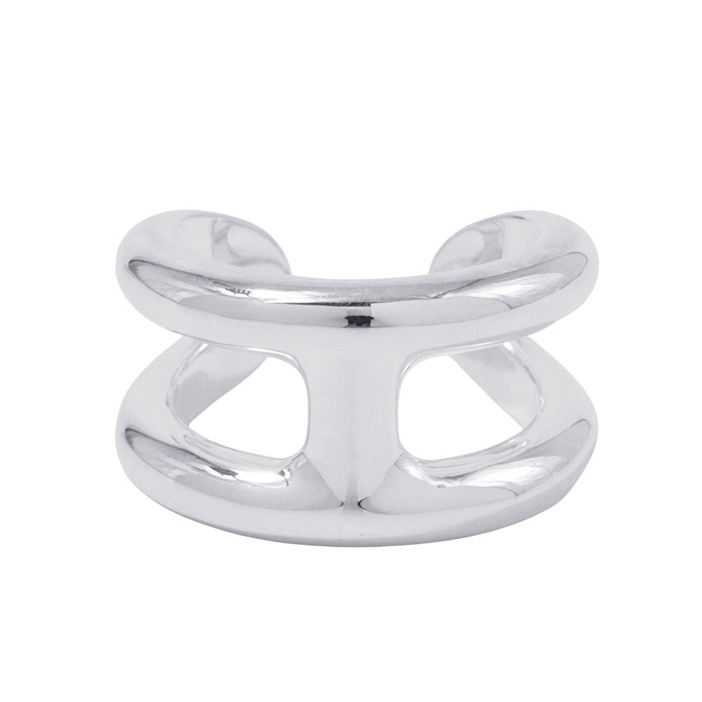 楽天市場】【中古】美品 HERMES エルメス リング オスモズPM #57 Osmos