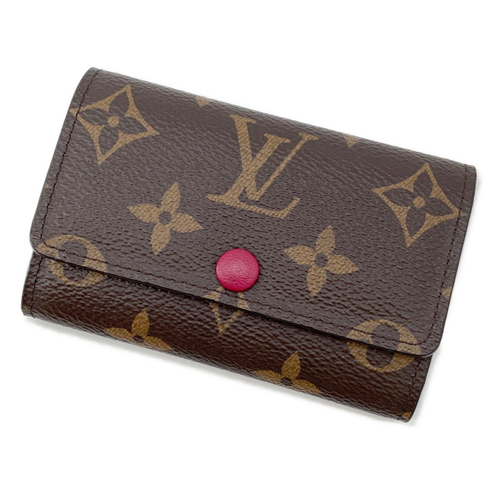 ルイヴィトン キーケース モノグラム ミュルティクレ6 M60701 LOUIS VUITTON ヴィトン フューシャ 【安心保証】 【中古】 ルイ・ヴィトン モノグラム ルイ ヴィトン キーケース ルイ ヴィトン LOUIS VUITTON