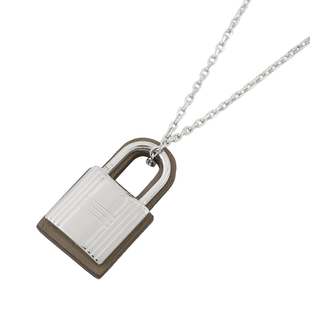 そ*ら様 【価格交渉OK】エルメス　オーケリー ネックレス オレンジｘシルバー そ*ら様 【価格交渉OK】エルメス オーケリー ネックレス オレンジx