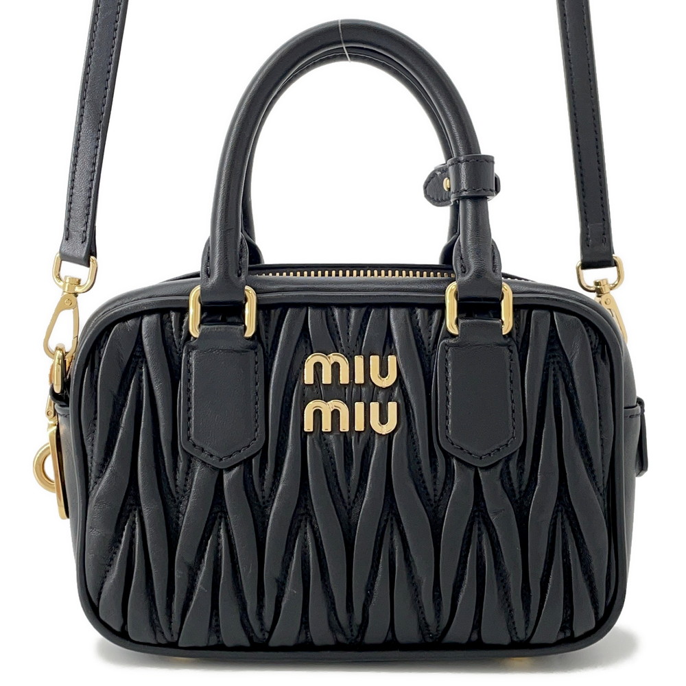 【美品】miumiu アルカディ 楽天市場】【ミュウミュウ】Miu Miu アルカディ マテラッセ レザー