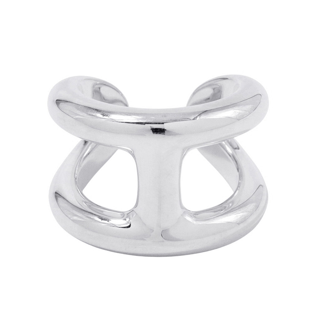 楽天市場】 エルメス HERMES オスモズGM リング シルバー925 ＃48