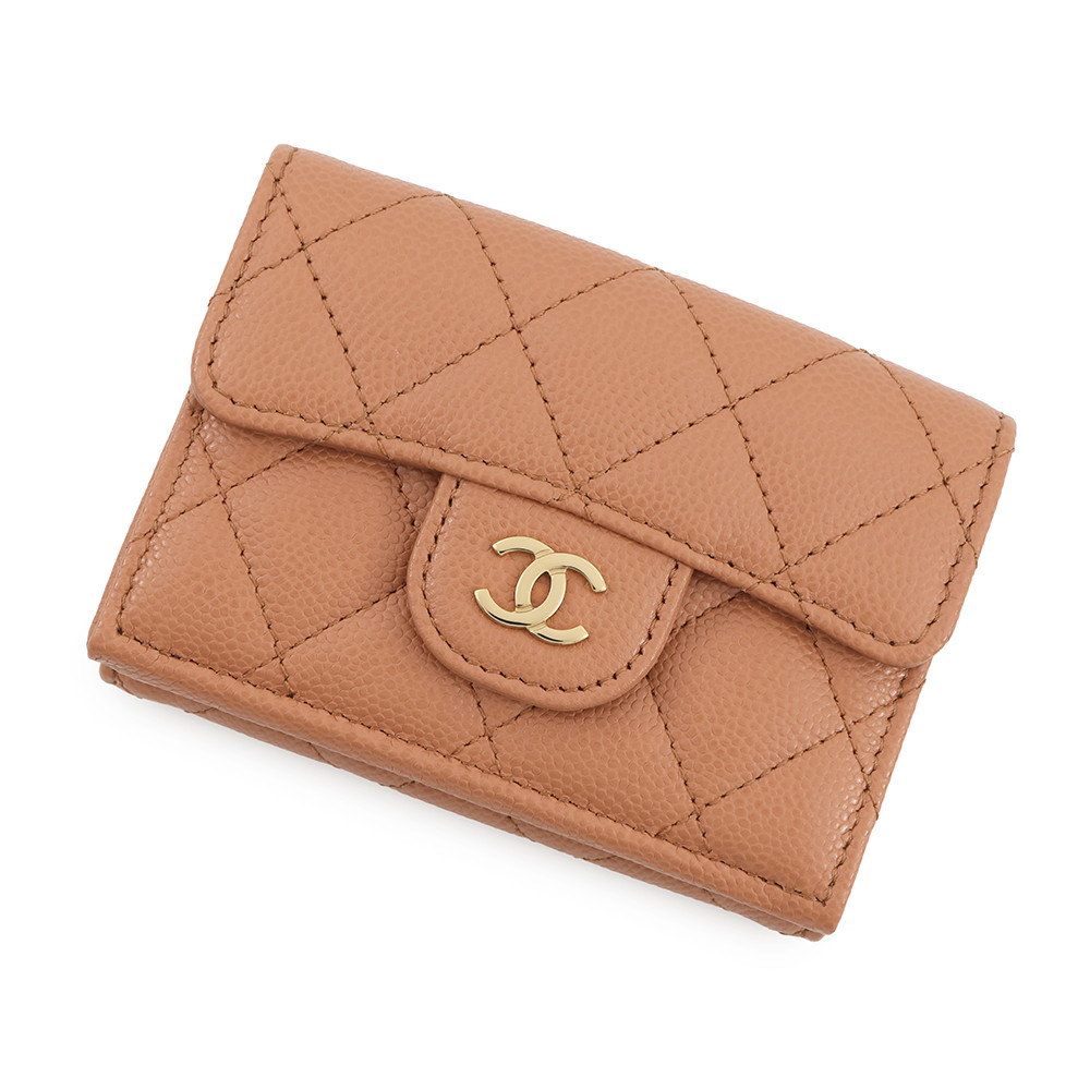 シャネル 三つ折財布 ココマーク マトラッセ ボーイシャネル A84432 CHANEL コンパクトウォレット CHANEL（シャネル） 3つ折り財布 スモールフラップウォレット A84432