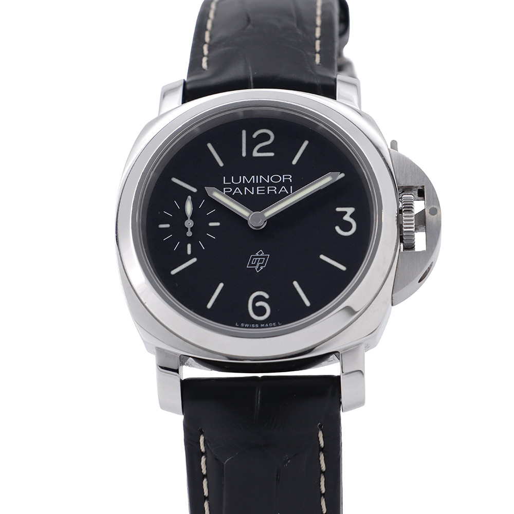 パネライ ルミノール ロゴタイプ PAM01084 PANERAI ウオッチ 黒文字盤 【楽になること引きうける】 【中古】 パネライ ルミノール PANERAI パネライ 中古 腕時計-メンズ腕時計