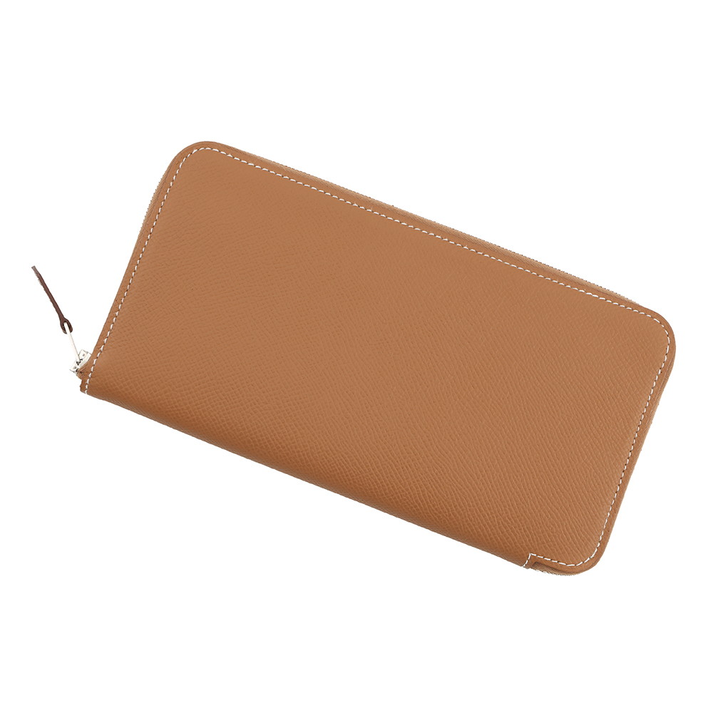 エルメス 長財布 アザップロング シルクイン ゴールド/シルバー金具 エプソン B刻印 HERMES 財布 【安心保証】 【中古】 エルメス 財布 エルメス 長財布 HERMES WALLET
